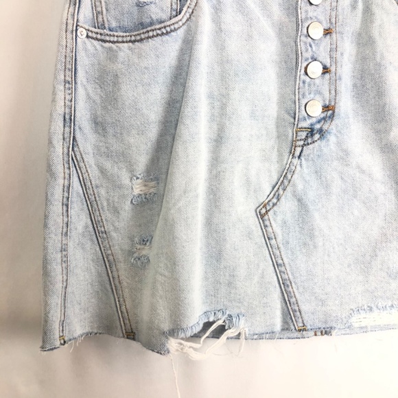 We the Free A-line Denim Mini Skirt - Picture 8 of 12
